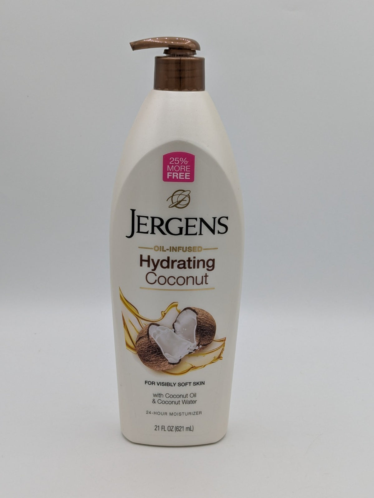 Jergens Hydrating Coconut Oil Body Lotion - 21oz