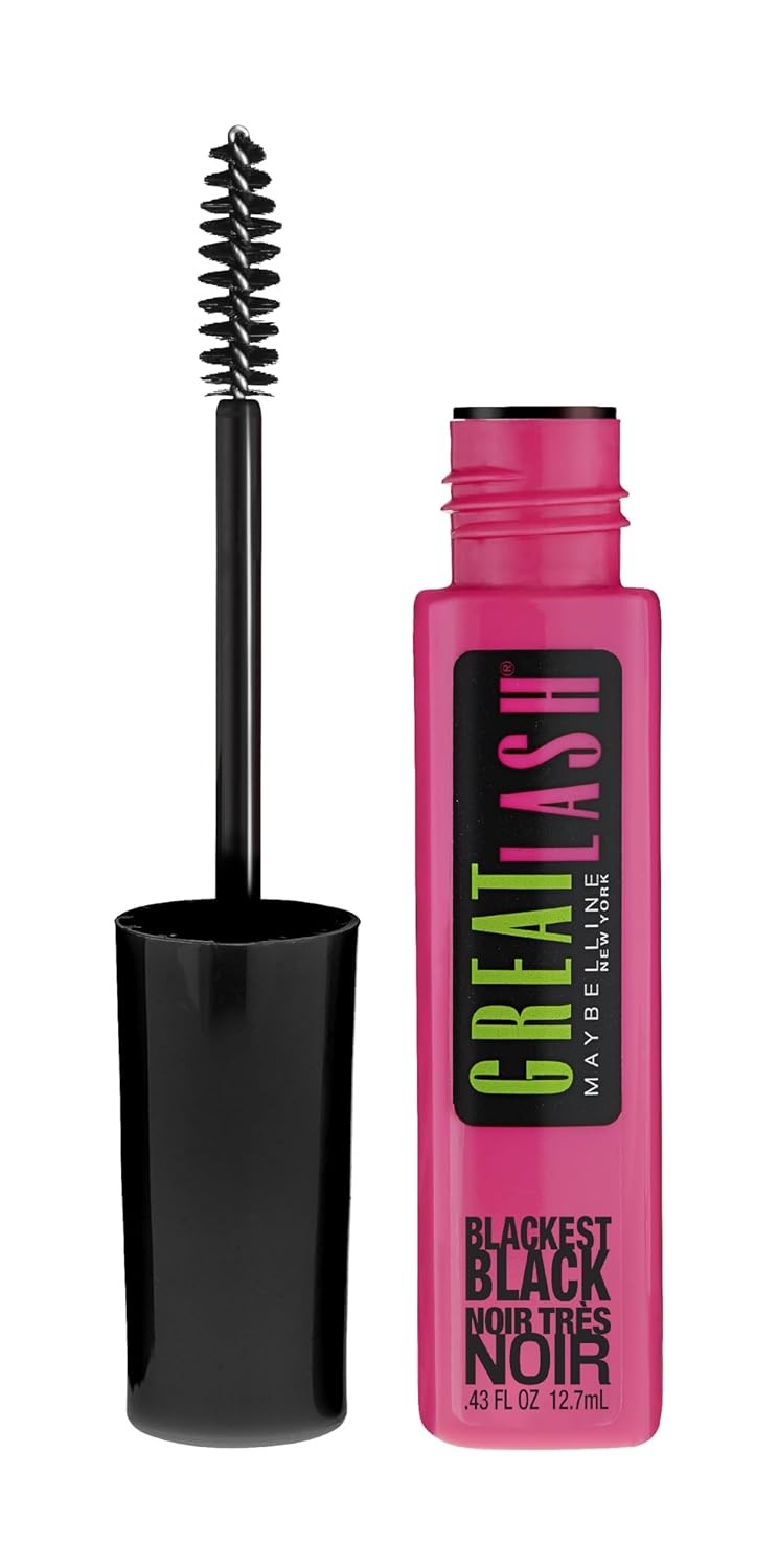 Volumizing Brownish Black Mascara - Washable, Lengthening & Thickening