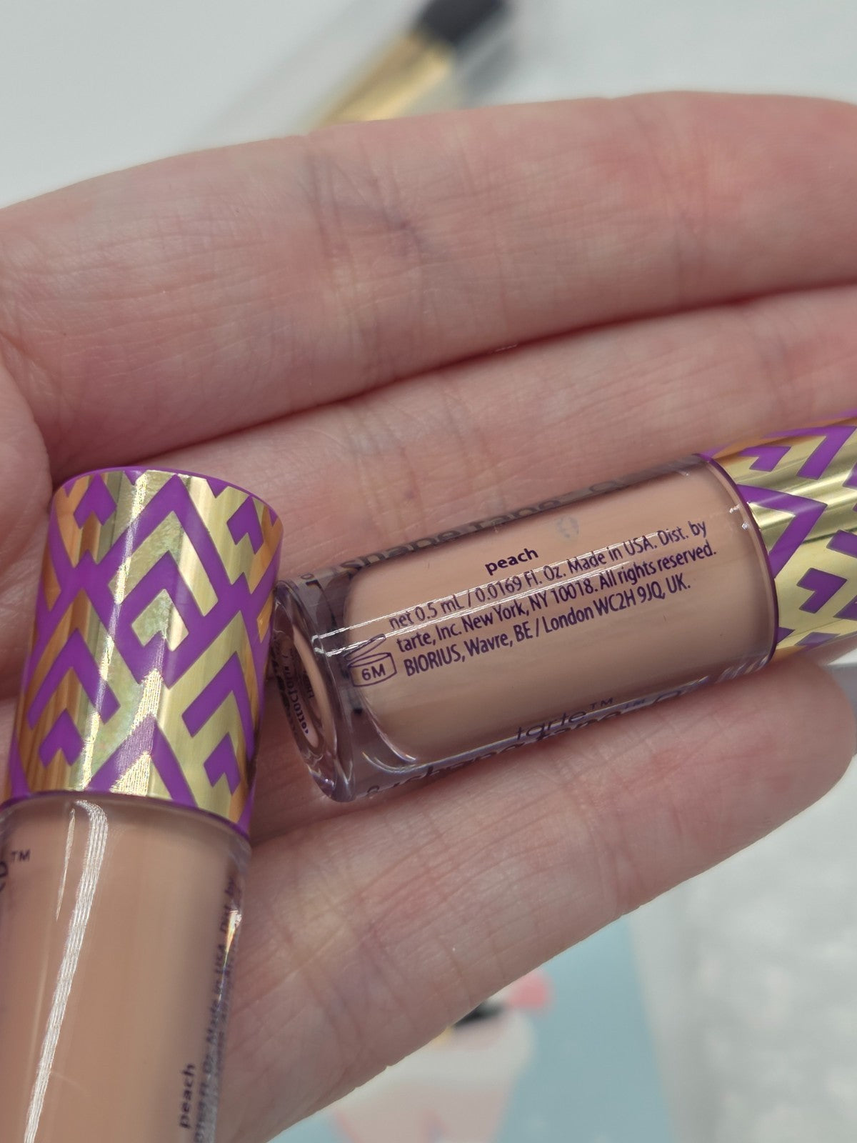 Tarte Shape Tape Corrector Mini Set - Peach, 2 Pack, Travel Size