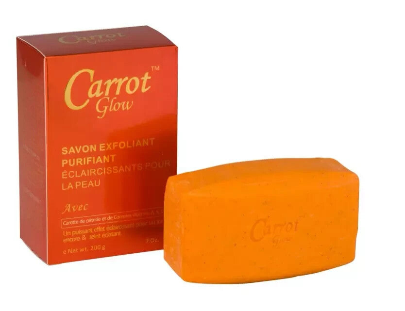 Carrot Glow Exfoliating Purifying Soap 7 oz