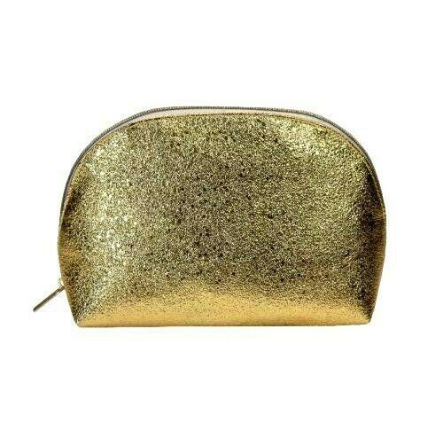 Allegro Gold Shimmer Clutch Makeup Bag – NEW Free Shipping