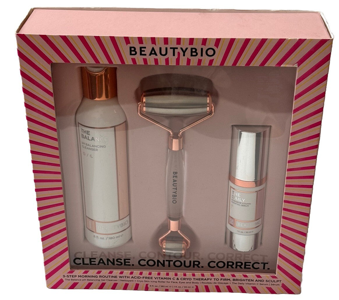 Cryo Skin Dual-Ended Face, Eye & Body Roller Set - BeautySkin Tool