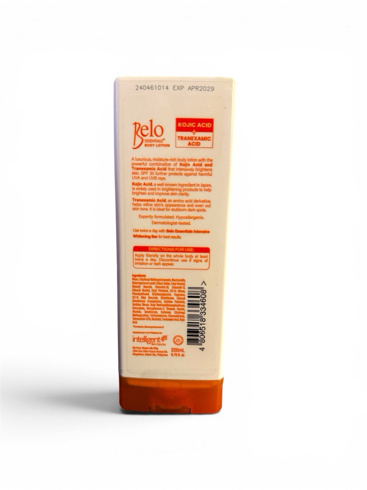 Intensive Whitening Kojic & Tranexamic Lotion 200ml SPF 30