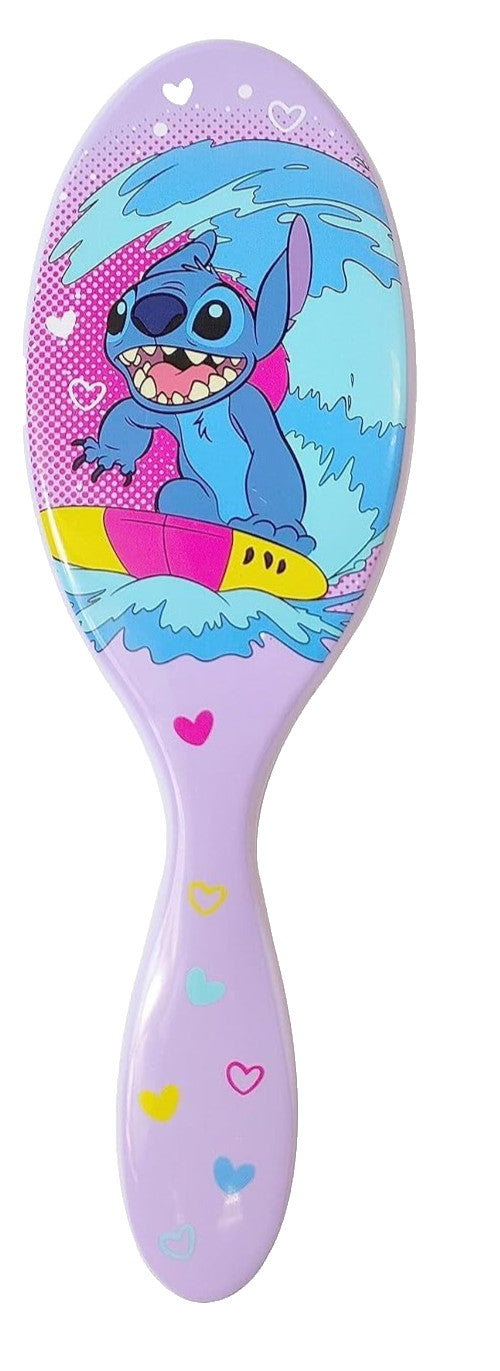 Lilo & Stitch Hair Brush & Scrunchies Set - Pack of 2 Brushes & 8 Scrunchies