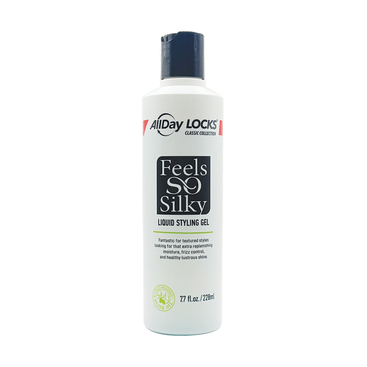 Liquid Styling Gel for Hair - Silky, Frizz-Free Hold 7.7oz