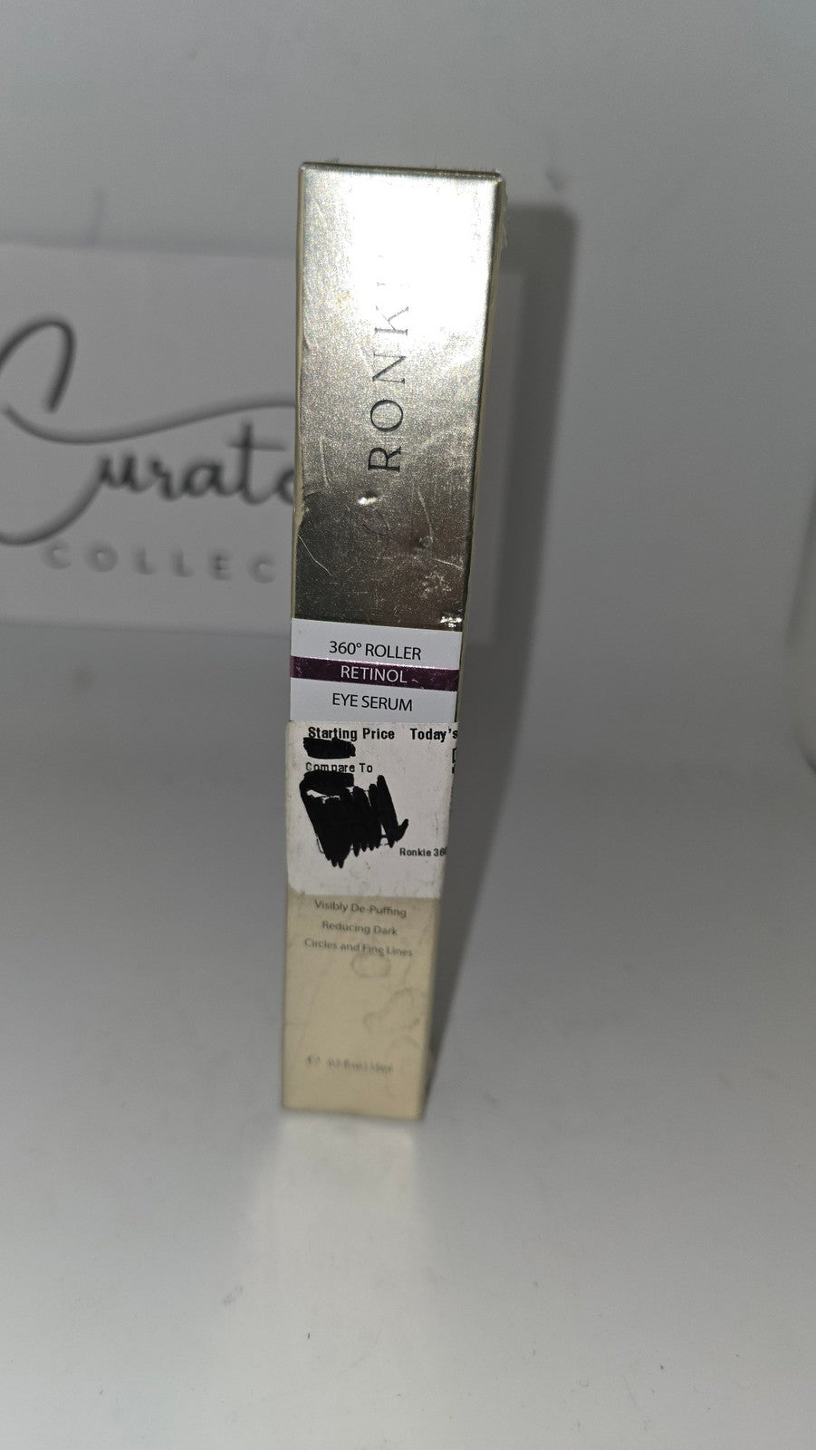 Retinol Eye Serum with 360° Rollerball - Dark Circles & Fine Lines Treatment