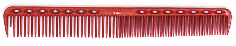 YS Park 339 Fine Cutting Comb - Red Made in Japan