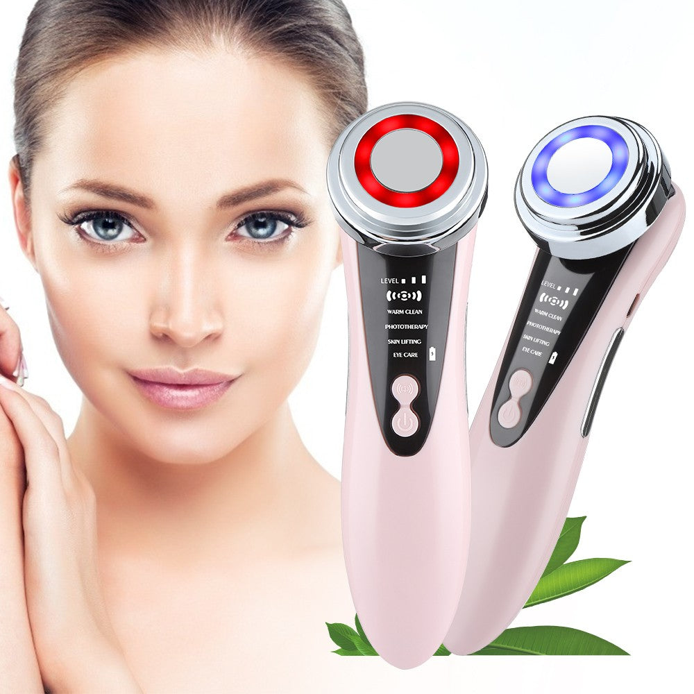 Multifunctional Facial Skin Care Massager with Light Therapy & Eye Care