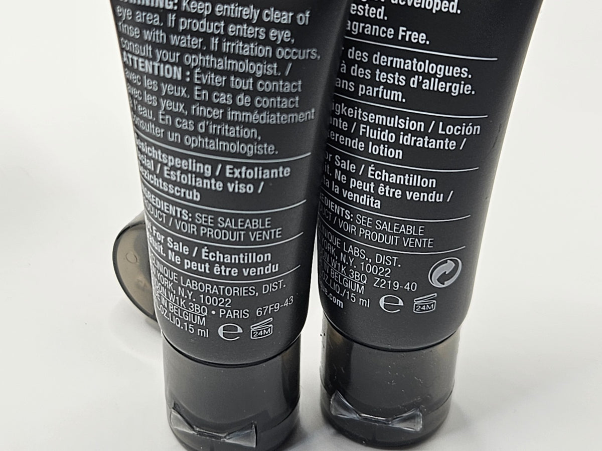 Clinique Men Travel Size Skincare Lot - 15 Pieces