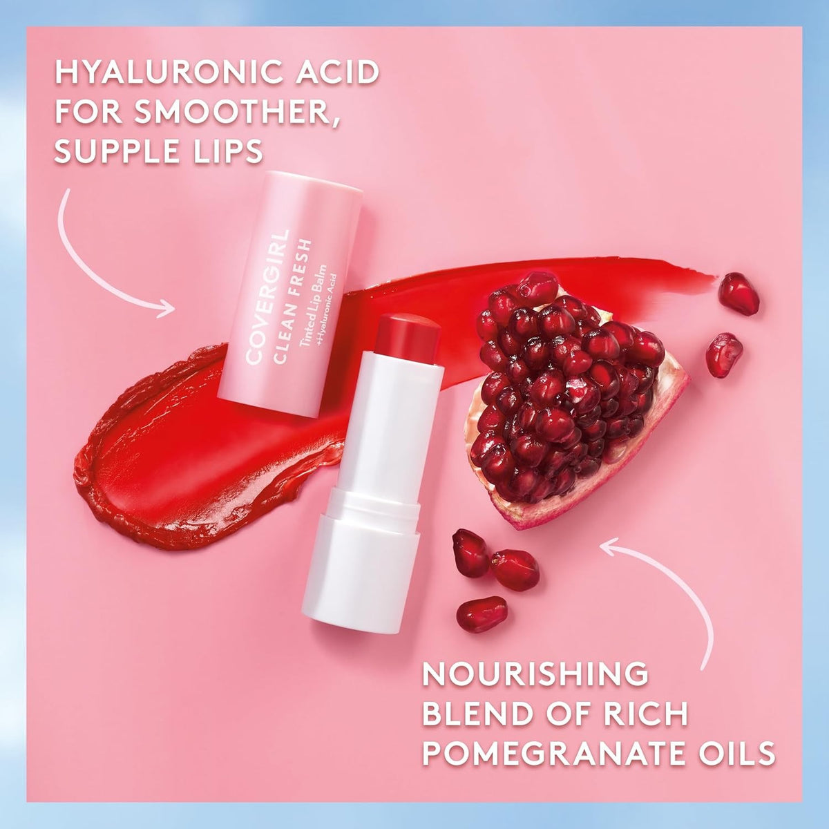 Hydrating Tinted Lip Balm with SPF 15 - Vegan, Natural Finish, Life is Pink