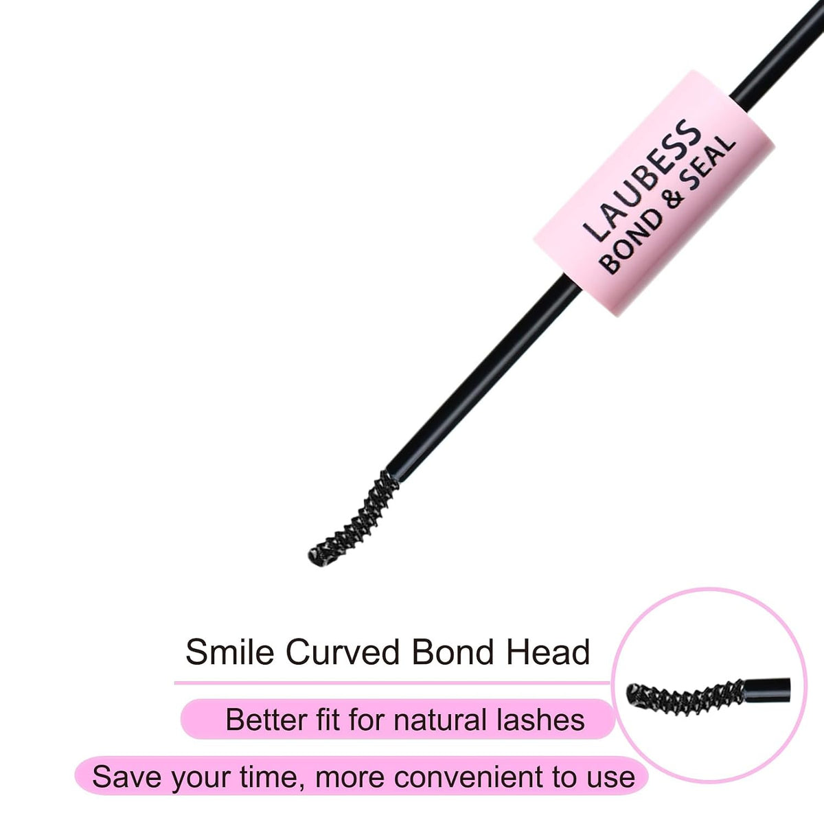 Waterproof Lash Bond and Seal Mascara for Eyelash Extensions - 5ml