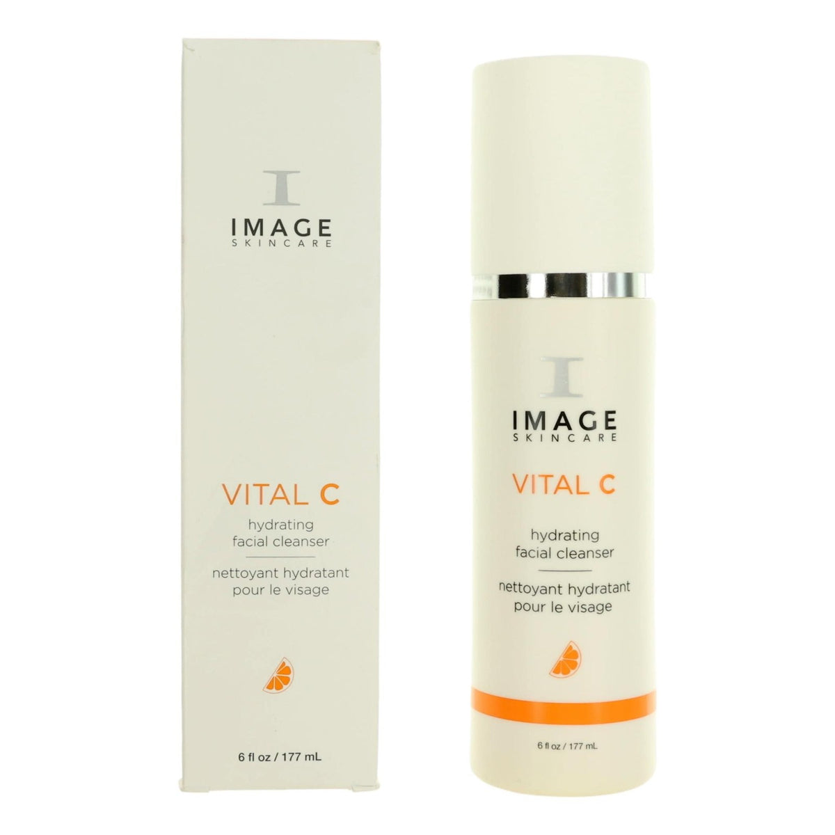 Hydrating Facial Cleanser with Vitamin C - 6oz Brightening Skin Care