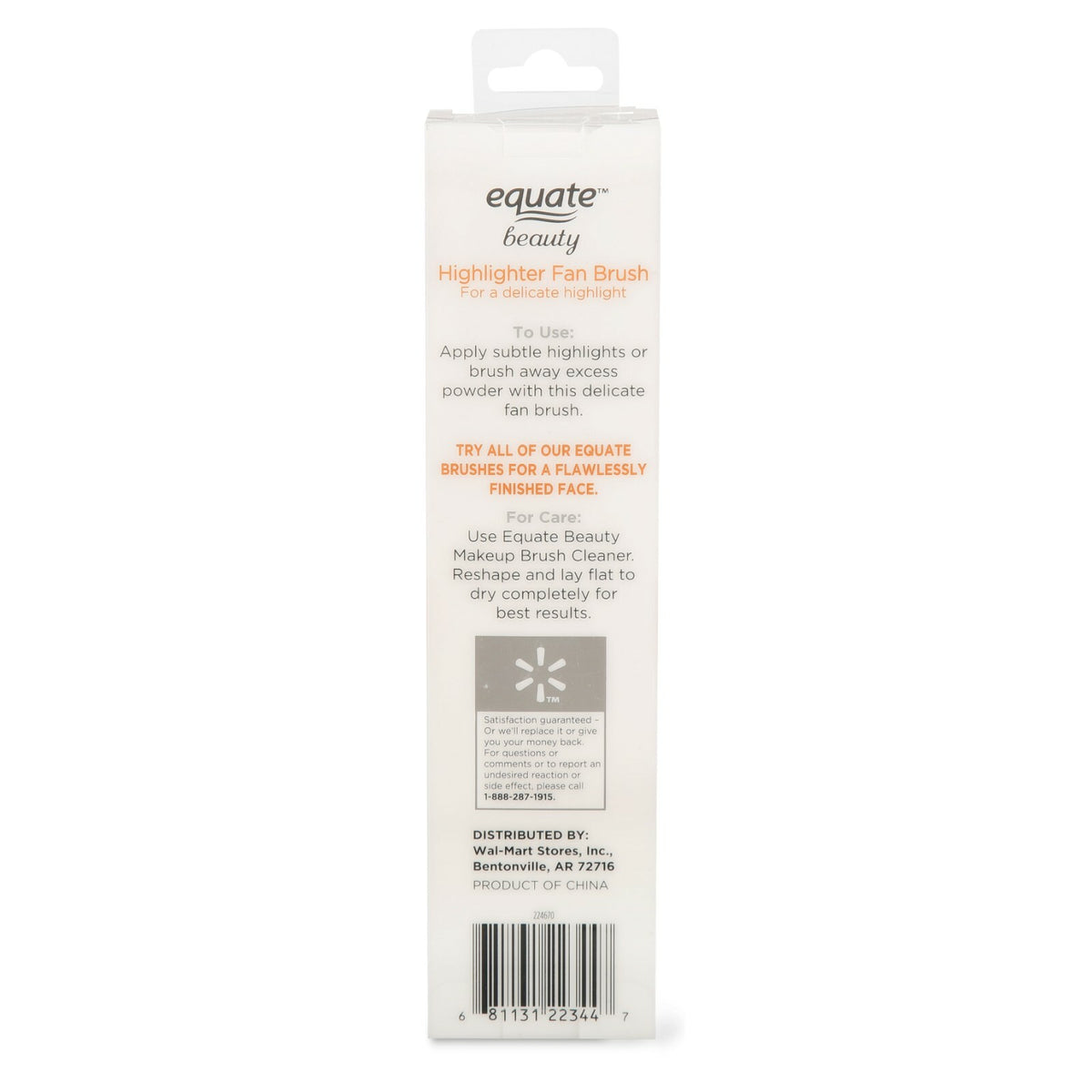 Highlighter Fan Brush for Makeup Blush Contouring & Applying Powder