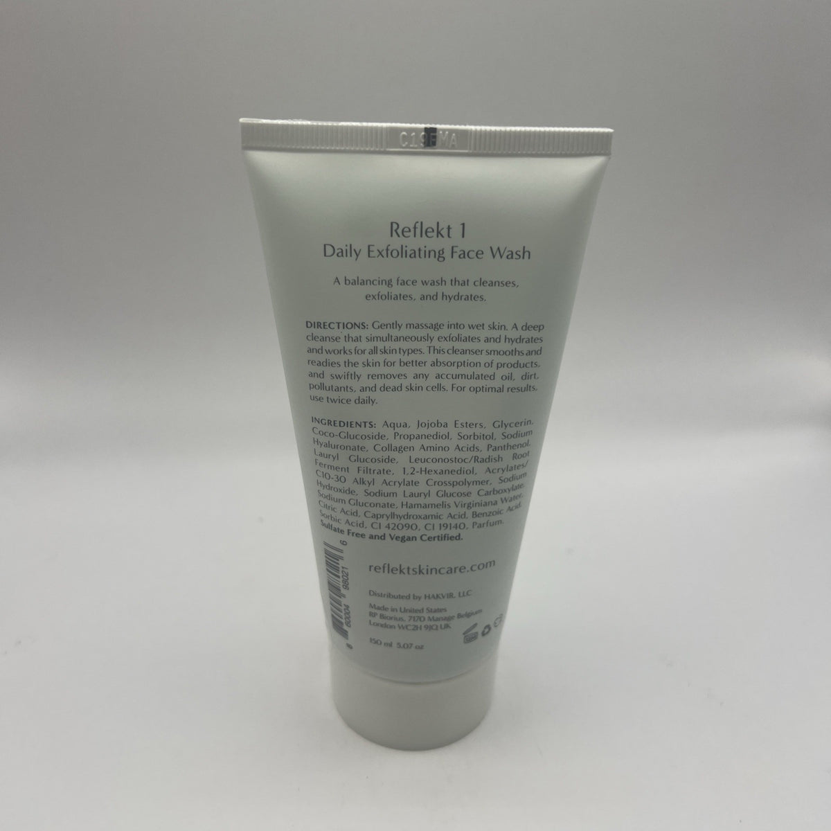 Reflekt 1 Daily Exfoliating Face Wash - 5.07 oz. Fresh & Sealed