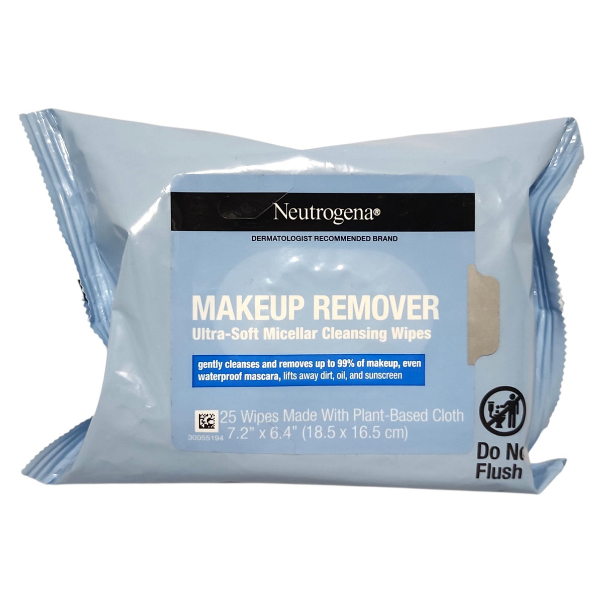 Neutrogena Makeup Remover Wipes Alcohol-Free 3-Pack, 75 Total Cleansing Towelettes