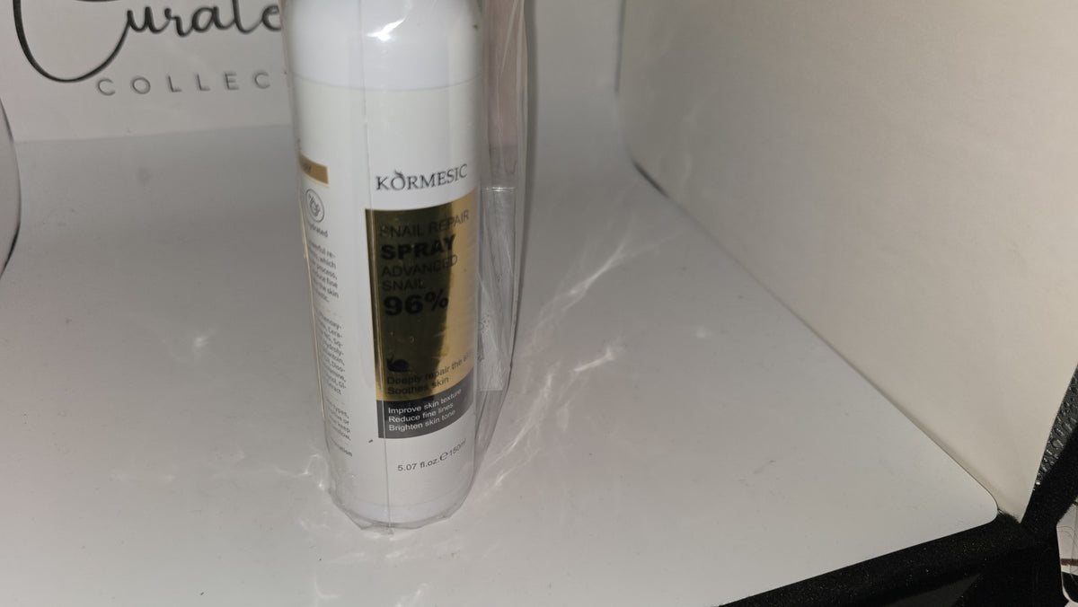 Snail Repair Skincare Set with Serum, Spray & Accessories - 96% Mucin