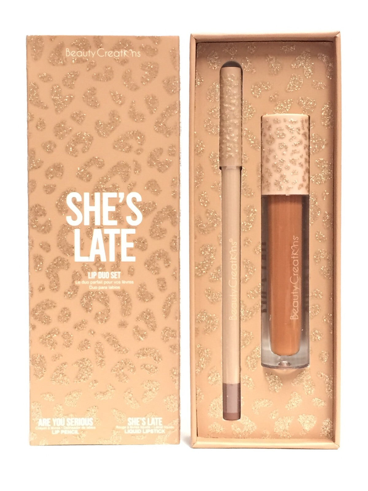 Lip Duo Set - Sheer & Matte Lip Gloss and Lipstick Pairing