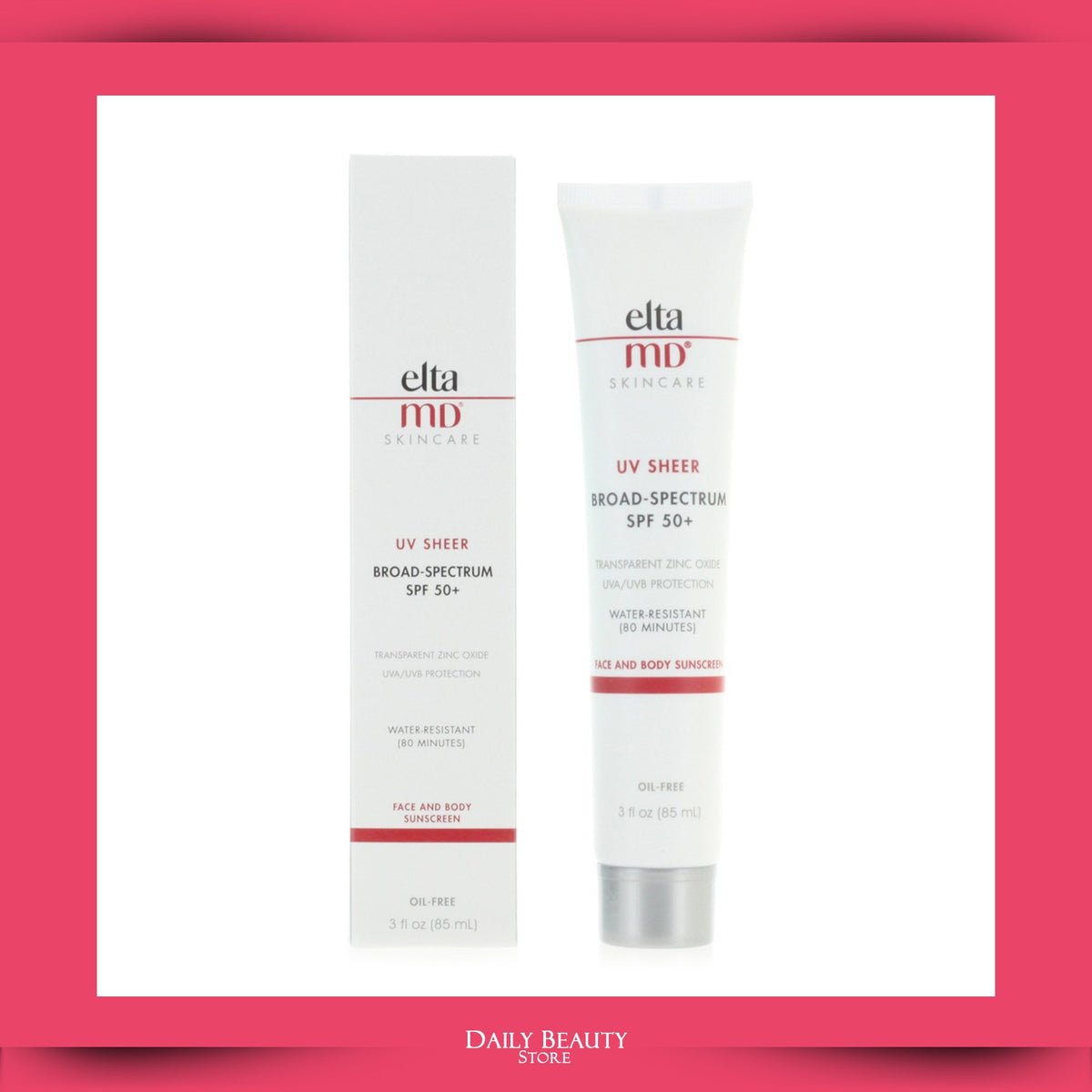 UV Sheer Broad Spectrum SPF50+ Sunscreen 85ml