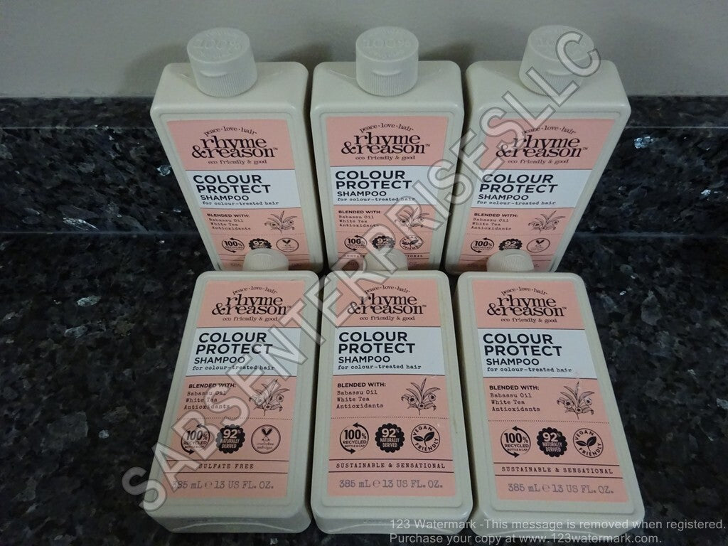 Colour Protect Shampoo for Color Treated Hair - 6 Pack, 12 Fl oz Each