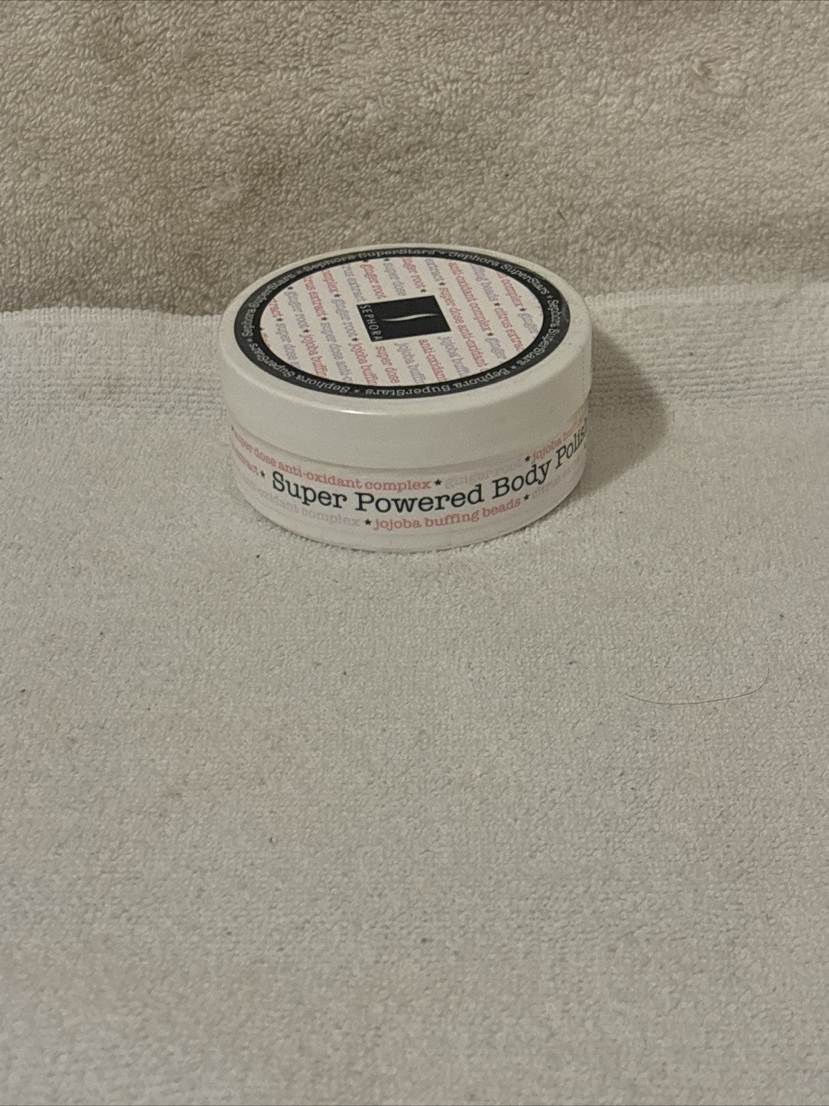 SEPHORA SUPERSTARS Body Polish W JOJOBA BUFFING BEADS 5oz NEW SEALED