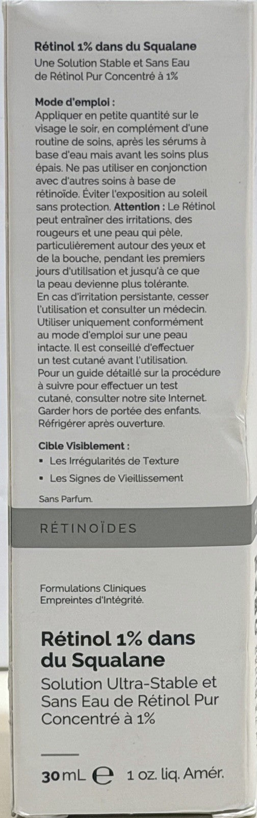 The Ordinary Retinol 1% in Squalane Serum - Anti-Aging Face Treatment, 2 Pack 30mL