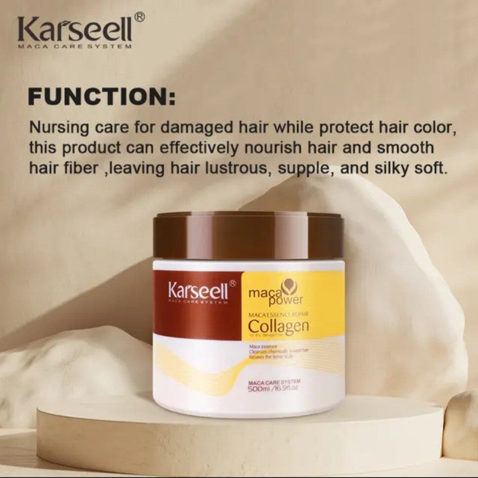 Dry Damaged Hair Repair Kit with Shampoo, Conditioner, Mask & Argan Oil