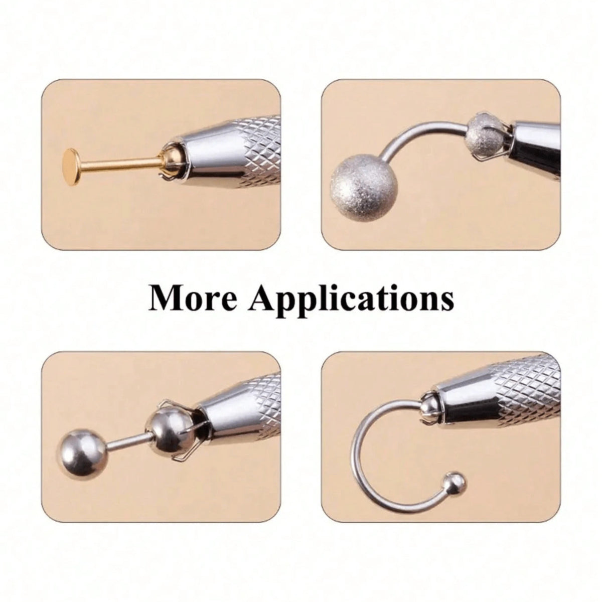 Jewelry Bead & Gem Claw Picker Tool - Precision Tweezer Clamp