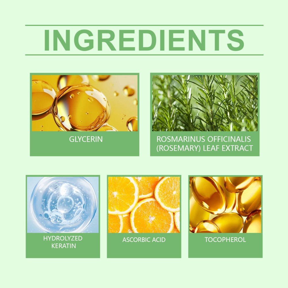 Rosemary Keratin Shampoo for Thinning Hair – 100ml