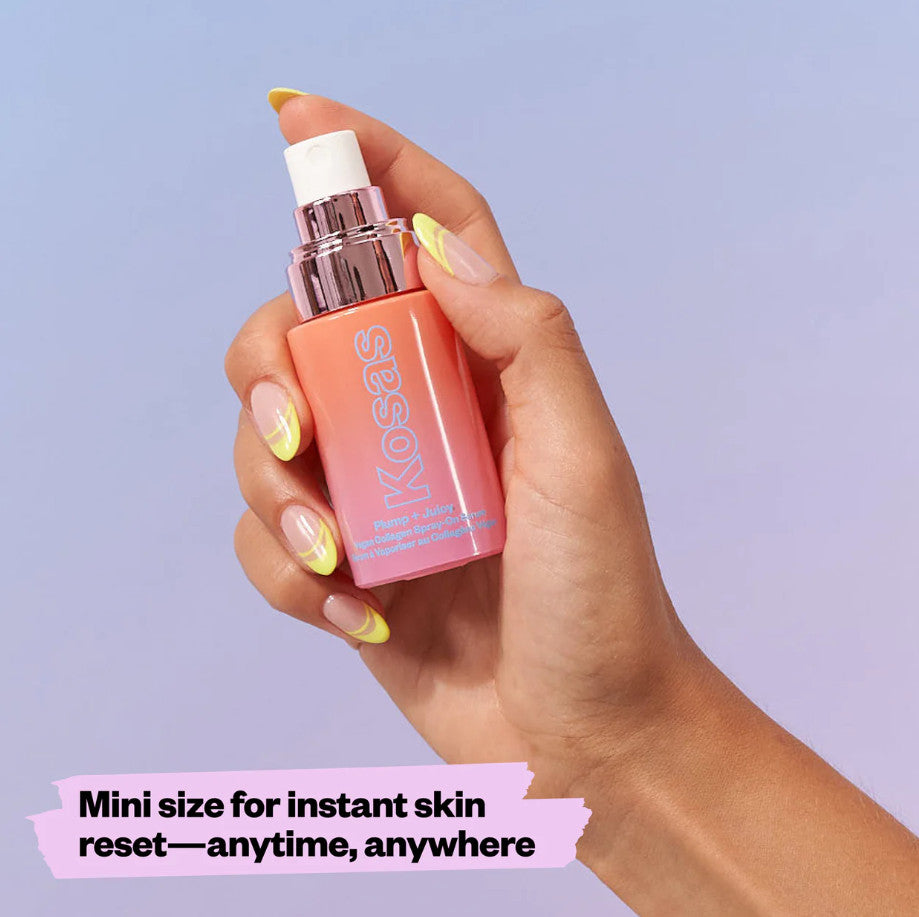 Vegan Collagen Face Serum Spray - Hydrating Plump and Firm Skin, Mini 1 fl oz