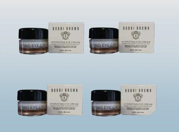 Travel Size Hydrating Eye Cream Set - 4 Pieces, 0.1 Oz Each