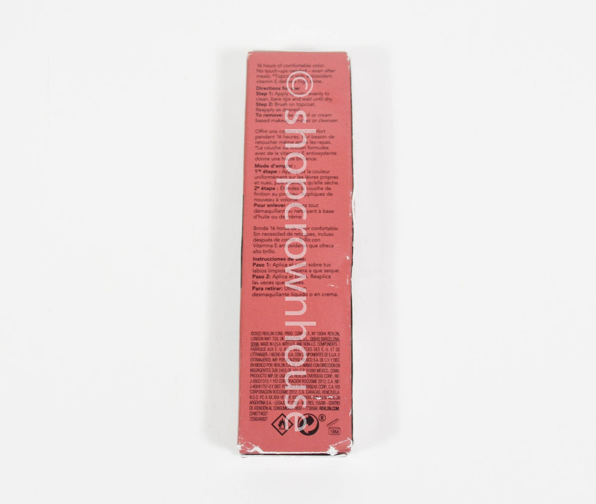 Revlon Colorstay Overtime 16 Hr Lipcolor Cream Blush Hour with Topcoat