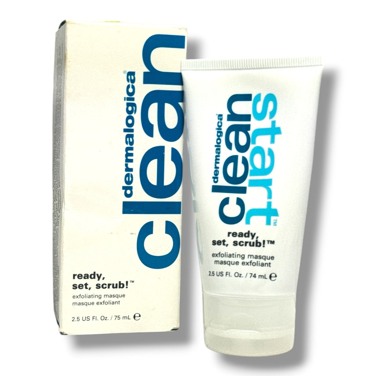 Dermalogica Clean Ready, Set, Scrub! Exfoliating Mask 2.5oz./75ml New