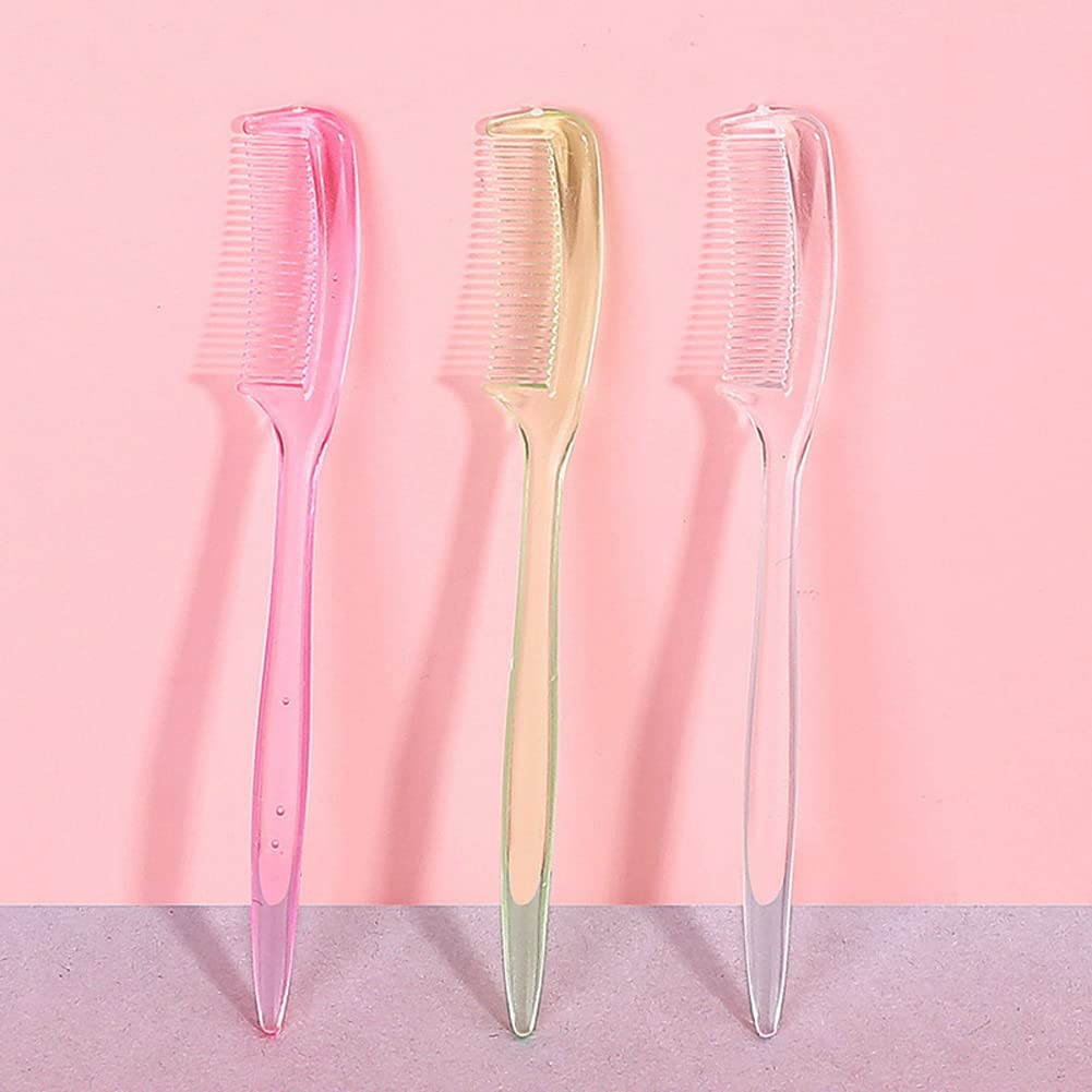 Disposable Eyelash and Eyebrow Comb Set 100 Pcs Portable Makeup Tools