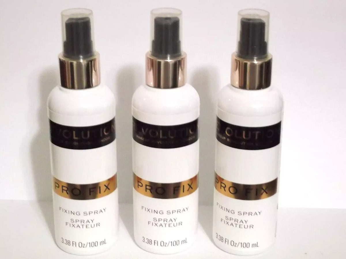 Long-Lasting Makeup Fixing Spray for Oily Skin - Pack of 3, 100ml