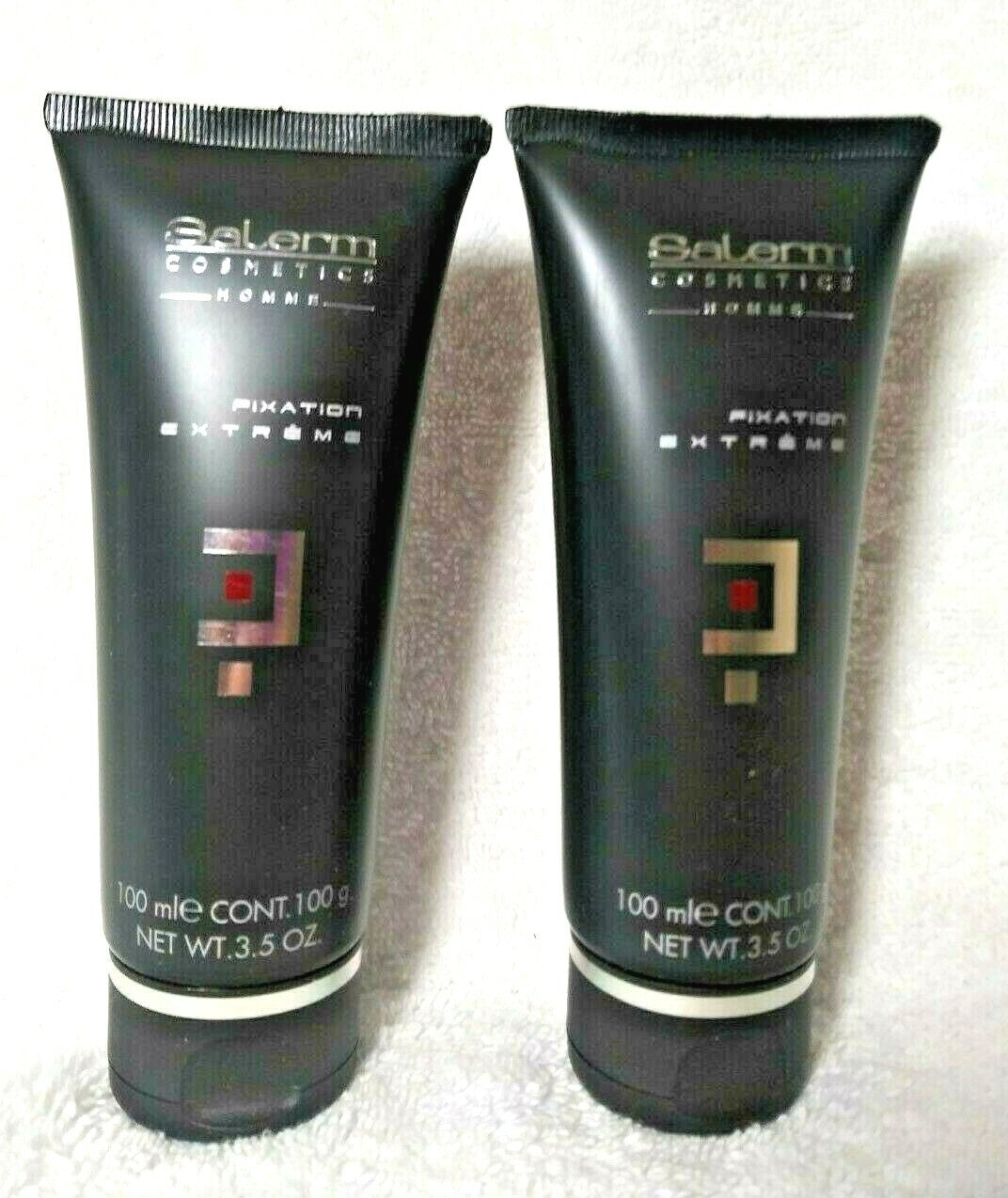 Extra Strong Hair Gel - Extreme Hold Wet Look Styling Gel - 3.5 oz / 100ml Set of 2