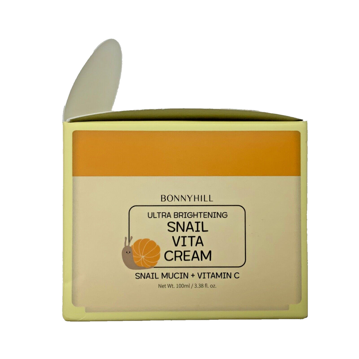 Korean Snail Vita Brightening Cream Set - 2x 3.38oz Ultra Glow
