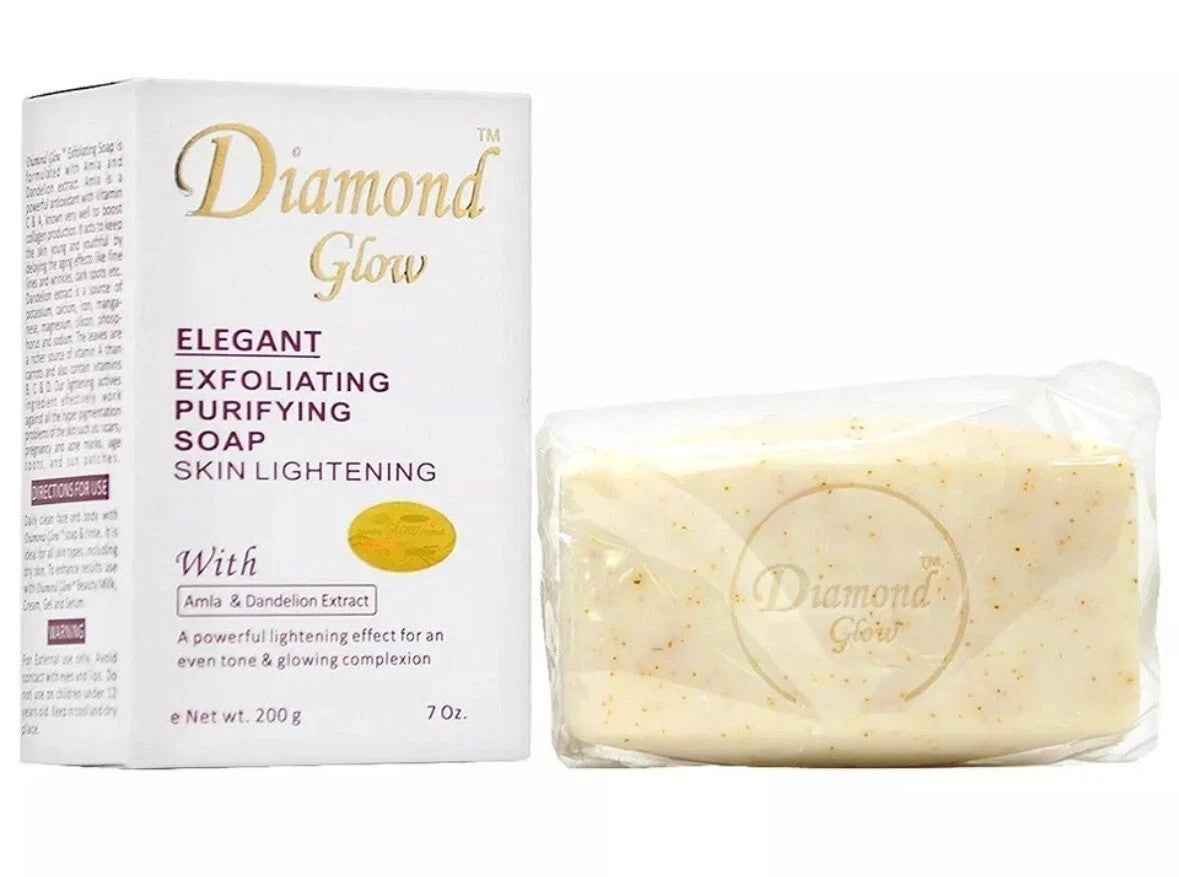 Diamond Glow Elegant Exfoliating Purifying Soap 7 oz