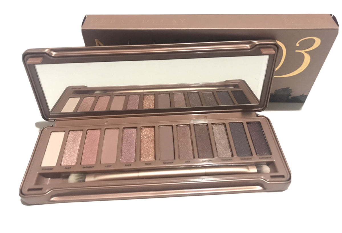 Urban Decay Naked 3 Eyeshadow Palette - 12 Natural Shades New in Box