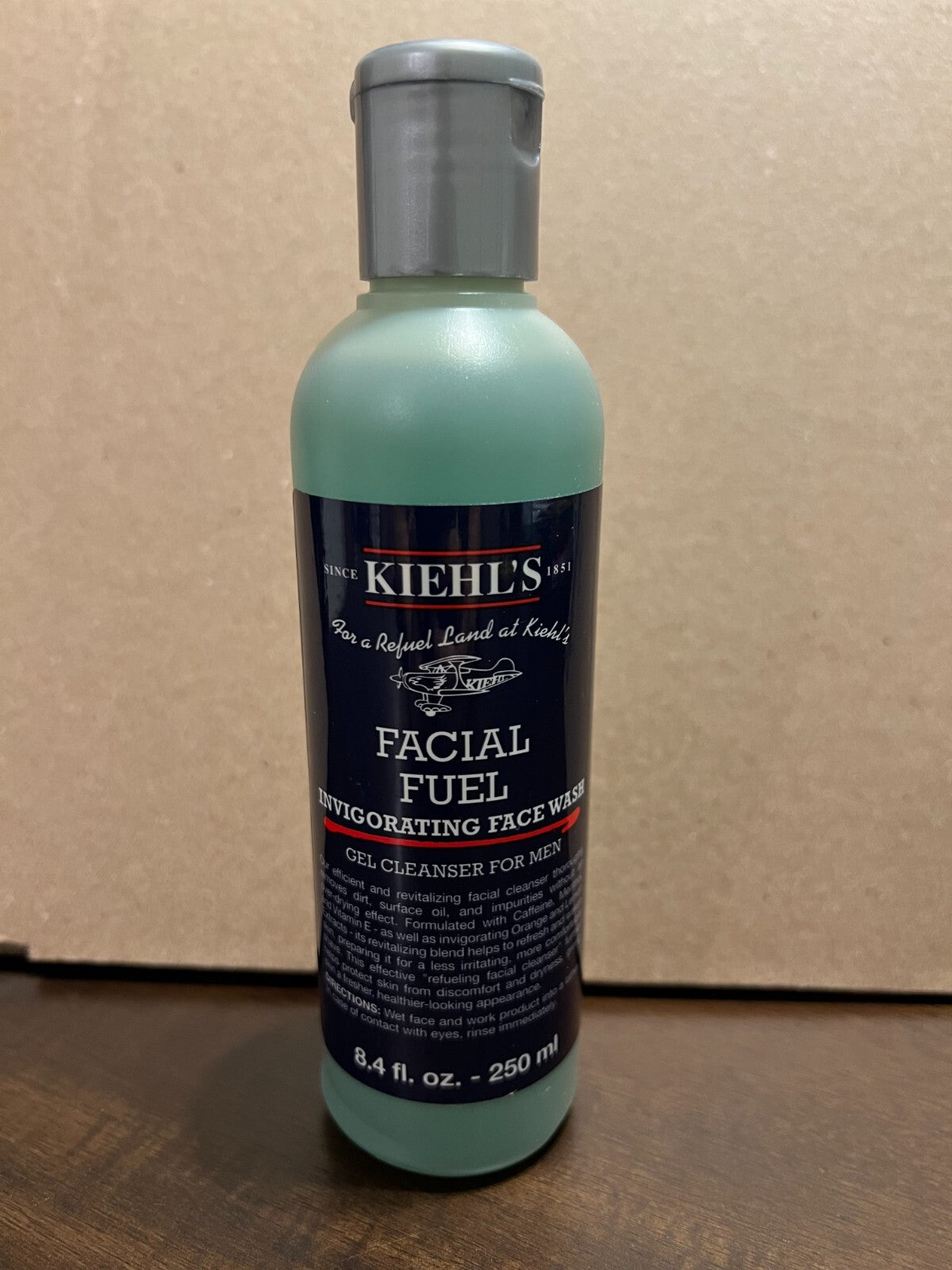 Men's Invigorating Face Wash Gel Cleanser - 8.4oz Facial Fuel