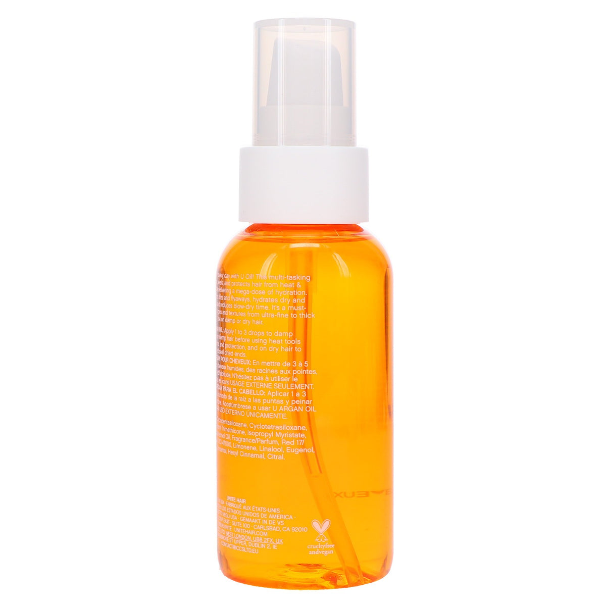 Hair U Argan Oil 4 oz - Nourishing Hair Treatment for Shine & Frizz Control