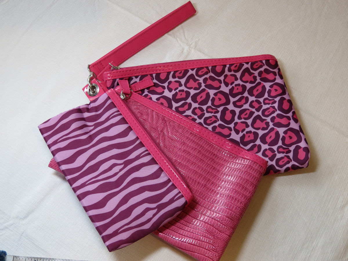 Cosmetic Bag Set 3pc - Avon Animal Instincts