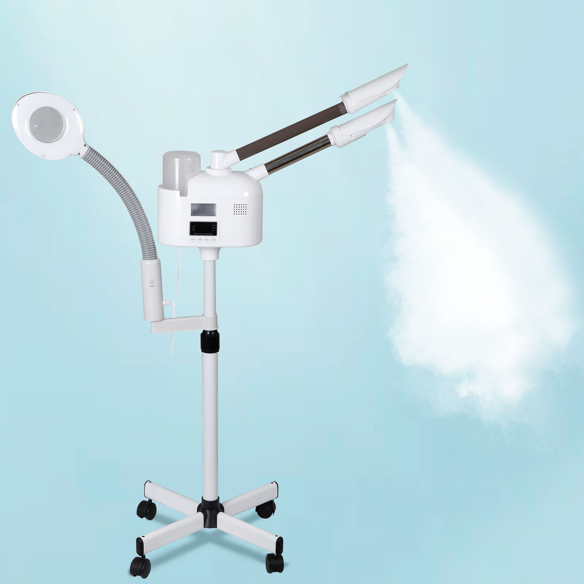 Facial Steamer with Magnifying Lamp 3-in-1 Ozone Spa Skin Care Machine