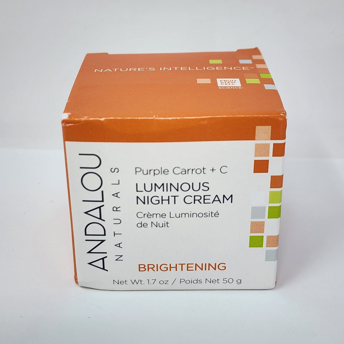 Brightening Night Cream with Purple Carrot + Vitamin C - 1.7 oz
