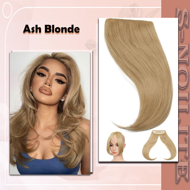 French Style Clip-In Bangs Hair Extensions - 11 Inches Natural Look