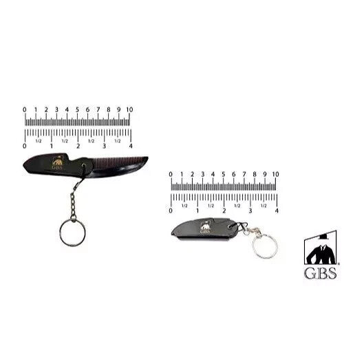 Mustache Grooming Set with Wax and Folding Comb - Travel-Friendly