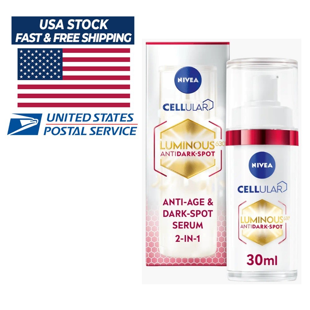 NIVEA Luminous630 Anti-Spot & Anti-Age Serum 30ml - Fast Shipping