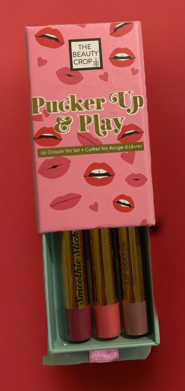 Lip Crayon Lip Set - Pucker Up and Play Makeup Collection