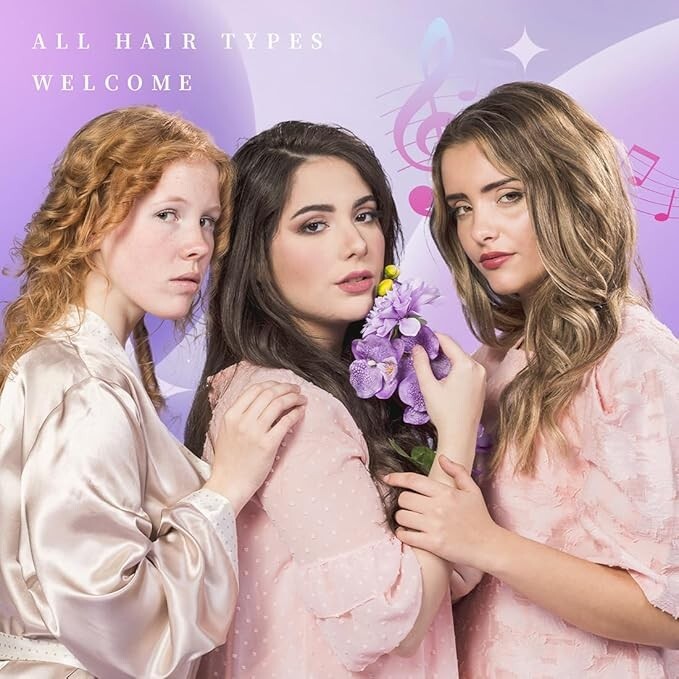 Taylor Girls Pop Singer Inspired Hair Brush with Scrunchies - USA Seller Fast Ship