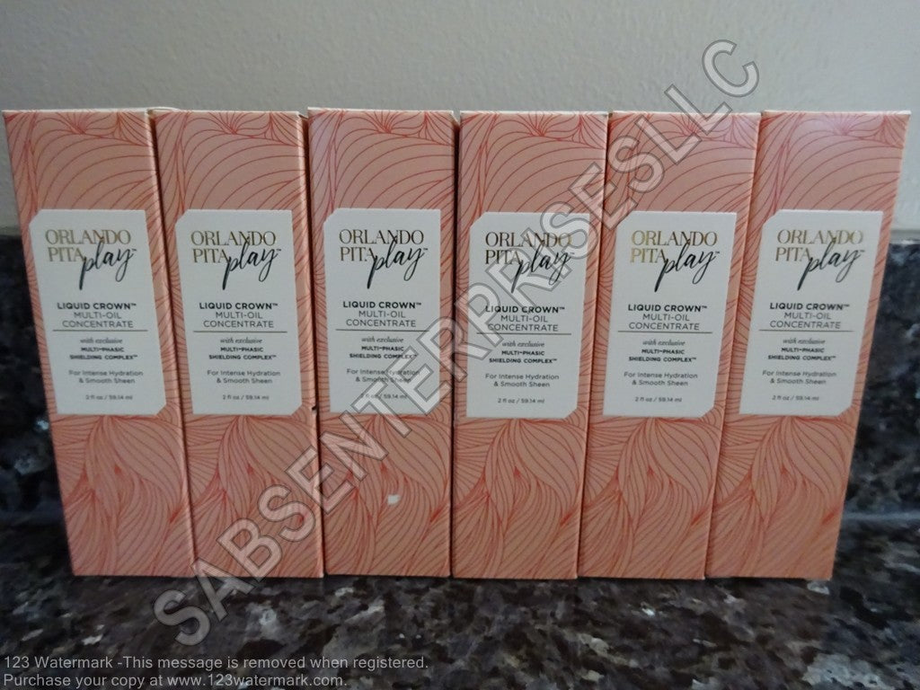 Multi-Oil Concentrate for Hair & Skin Hydration - 6 Pack 2 Fl oz