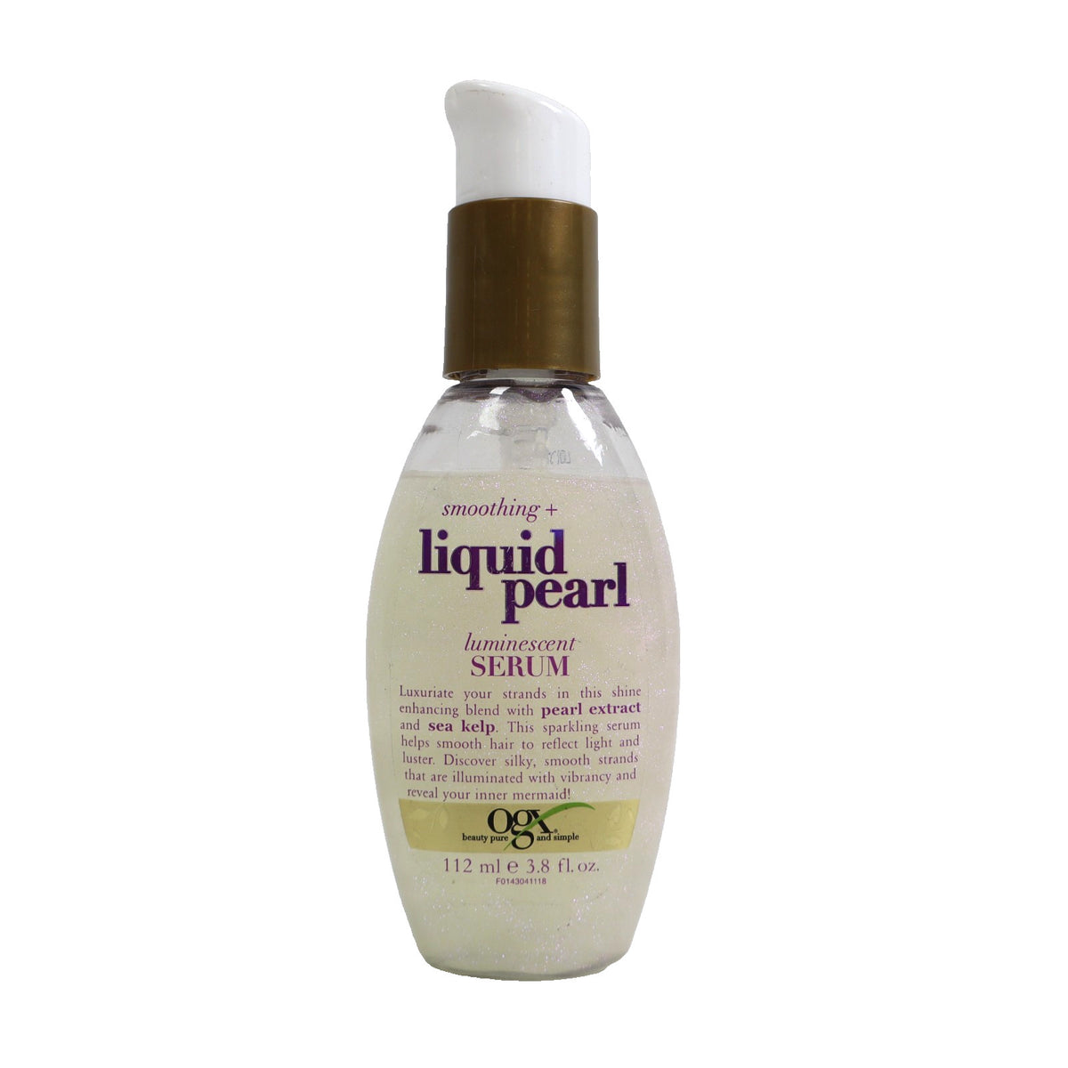 OGX Smoothing Liquid Pearl Luminescent Hair Serum 3.8 Oz